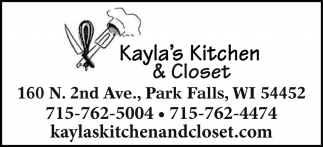 Kayla's Kitchen and Closet