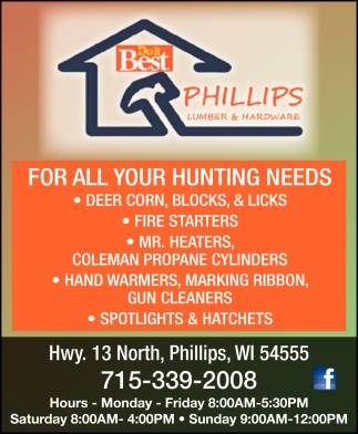For All Your Hunting Needs