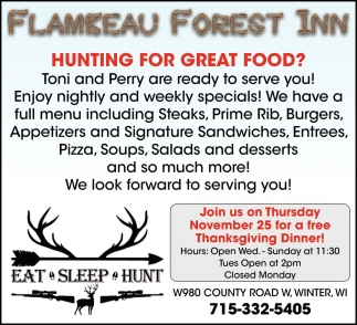 Hunting For Great Food?