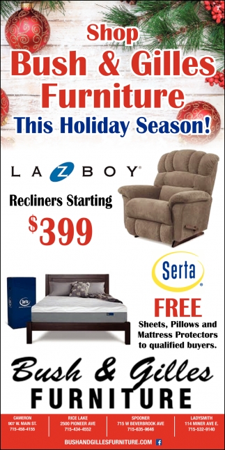 Recliners Starting $399