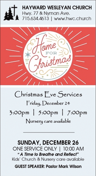 Christmas Eve Services