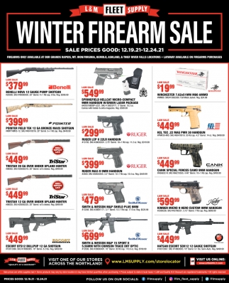 Winter Firearm Sale