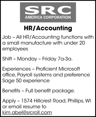 HR/Accounting