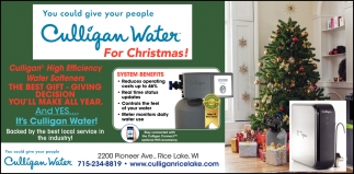 Culligan Water For Christmas!
