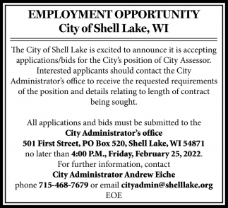 Employment Opportunity 
