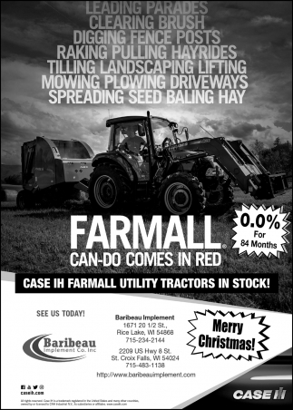 Farmall Can-Do Comes In Red