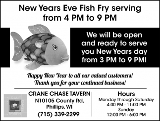 New Years Eve Fish Fry