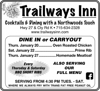 Dine In Or Carryout