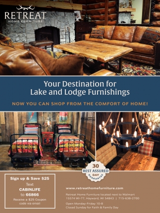 Your Destination For Lake And Lodge Furnishing