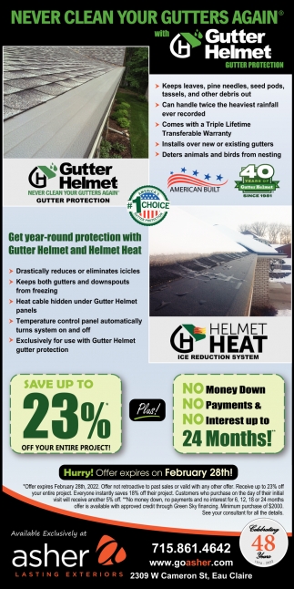 Never Clean Your Gutters Again