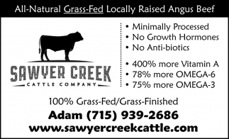 All-Natural Grass-Fed Locally Raised Angus Beef