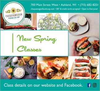 New Spring Classes