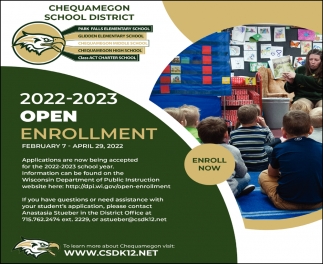 2022 - 2023 Open Enrollment