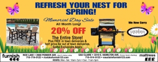 Refresh Your Nest for Spring!