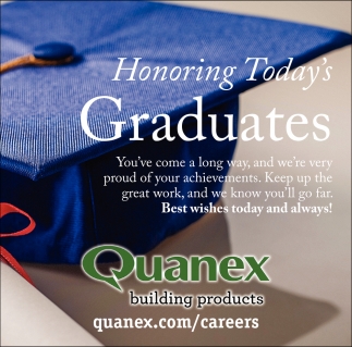 Honoring Today's Graduates