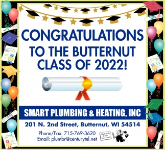 Congratulations to the Butternut Class of 2022