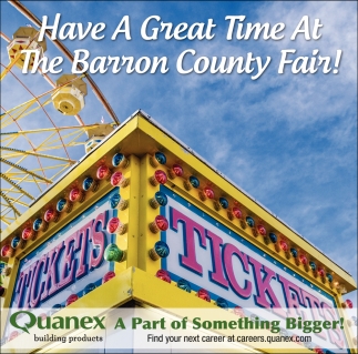 Have A Great Time At The Barron County Fair
