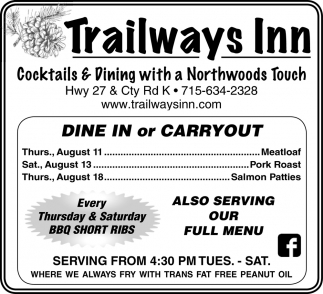 Dine In Or Carryout