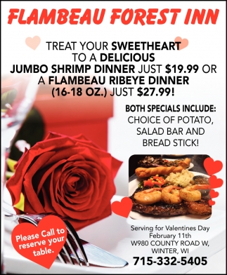 Treat Your Sweetheart To A Delicious Jumbo Shrimp Dinner