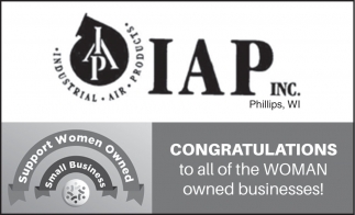 Congratulations To All Of The Woman Owned Businesses!