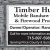 Mobile Bandsaw Milling & Firewood Processing
