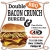 Double BBQ Bacon Crunch Burger