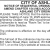 Notice of Sequential Ordinance
