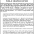 Public Hearing Notice