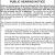 Public Hearing Notice