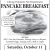 Pancake Breakfast