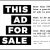 This Ad Is for Sale!
