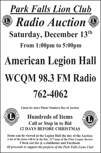 Park Falls Lions Club