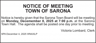 Town Of Sarona