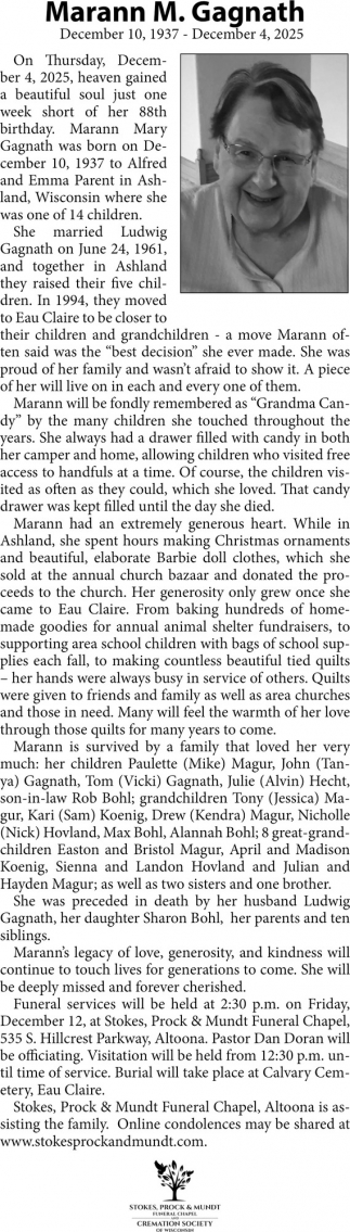 Stokes, Prock & Mundt Funeral Chapel and Cremation Society of Wisconsin 