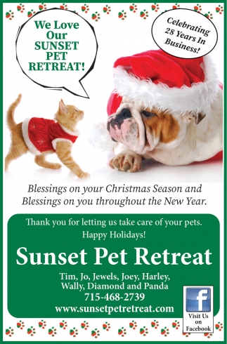 Sunset Pet Retreat