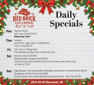 Red Brick Cafe & bakery