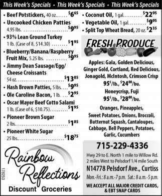 Rainbow Reflections - Curtiss