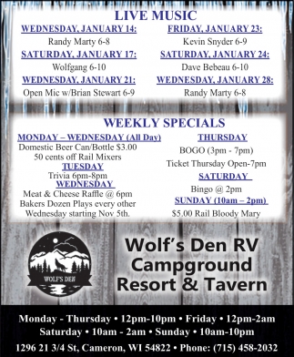 Wolf's Den RV Campground