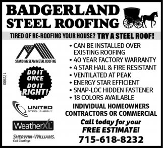 Badgerland Steel Roofing