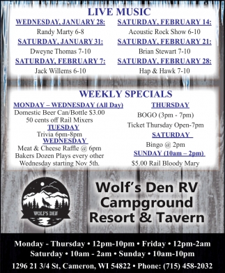 Wolf's Den RV Campground