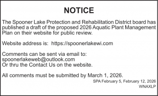 Spooner Lake District