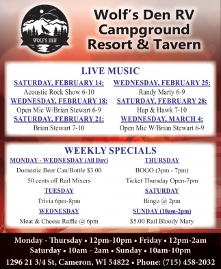Wolf's Den RV Campground
