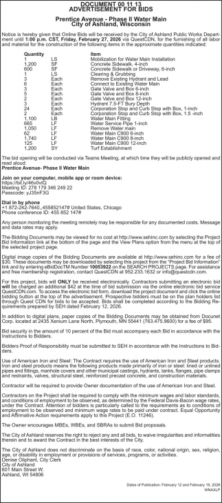 City Of Ashland Public Works Department