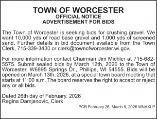 Town of Worcester