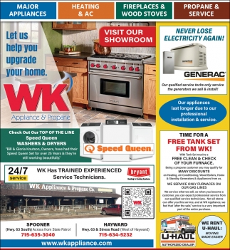 WK Appliance and Propane