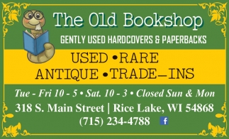 Old Bookshop of Rice Lake