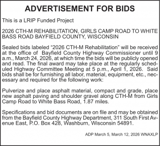 Bayfield County Highway Department