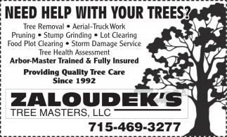 Zaloudek's Tree Masters, Inc