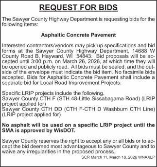 Sawyer County Highway Department