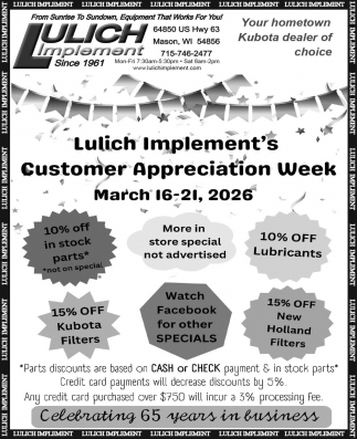 Lulich Implement's 